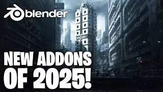 Best Blender Addons Released So Far in 2025