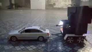 Mini Audi A6L com som