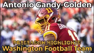 Antonio Gandy-Golden | 2021 Preseason Highlights | Washington Football Team