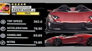 Asphalt 9 Lamborghini Aventador J