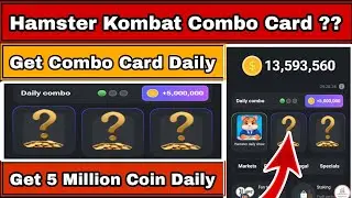 Hamster Kombat Combo Card | How To Use Combo Card |