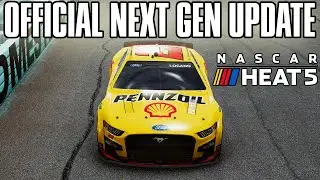 DOES IT WORK? | OFFICIAL NASCAR Heat 5 Next Gen Update GAMEPLAY