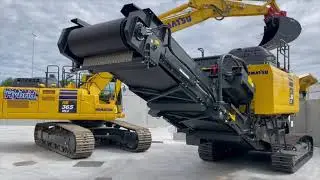 Campo prove Komatsu Part1