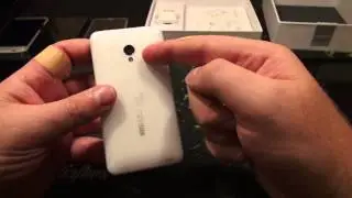 Meizu MX2 распаковка, внешний осмотр  #1