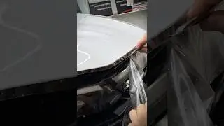 Защита кузова полиуретановой плёнкой от сколов, щебня и гравия на автомобиле Livan S6 PRO #auto