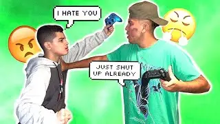 I Got Into a Fight With My Little Brother!!