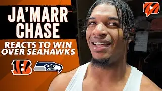Ja'Marr Chase Reacts to Bengals Win Over Seahawks | NFL Week 6