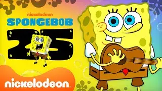 SpongeBob’s Song Picks: Non-Stop Music Marathon 🎶 | Hosted By Perch Perkins | Nickelodeon