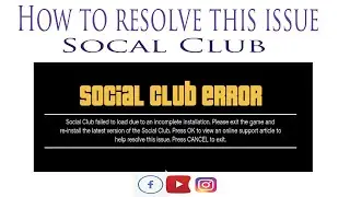 GTA 5: How to Resolve Social Club Error
