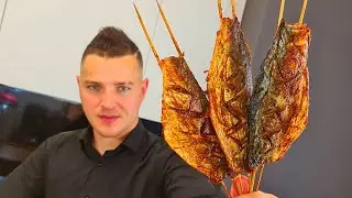 ОРИГИНАЛЬНОЕ приготовление СКУМБРИИ в духовке на ШПАЖКАХ | вкус не передать словами!