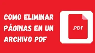 💥Como eliminar páginas en un archivo PDF 2022 🧐
