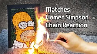 Matches Chain Reaction Homer Simpson