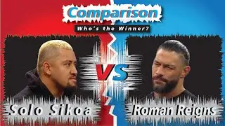 Solo Sikoa vs Roman Reigns Comparison WWE 😮