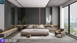 How to Create a Photorealistic Bedroom in D5 Render | Beginner Tutorial.