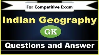 indian geography objective questions and answers | indian geography quiz & gk in english | set - 1