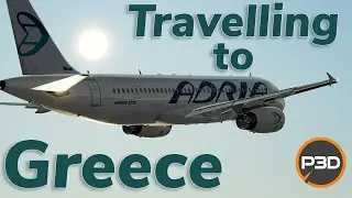 Visiting Kefalonia Island | Flight Sim Labs A320 | Prepar3D v5