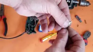Cómo cambiar carbones, no originales, a taladro Bosch.