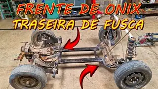 CONSTRUINDO UM CAMINHÃO COM PEÇAS DE SUCATA Trator Girico Transportador Agricola