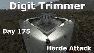 7 Days to Die - Alpha 16 - Electric Trap Base - Day 175 Horde Attack