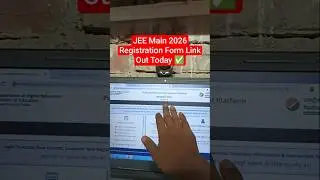 Link Out 📢 JEE Main Registration 2026✅ How to Fill Jee Mains Application Form 2025 Session 1✅ Online