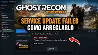 ghost recon wildlands service update failed, Como repararlo/How to fix it