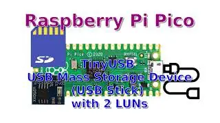 [Raspberry Pi Pico (c-sdk)] Storage: Ep 5. TinyUSB USB Mass Storage Device(USB Stick) || RP2040