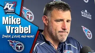 Titans Mike Vrabel talks DeAndre Hopkins, Will Levis development, and Kristian Fulton's health