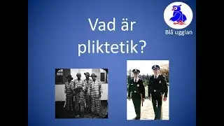 Vad är pliktetik? [Etik och moral] [En kort och enkel sammanfattning]