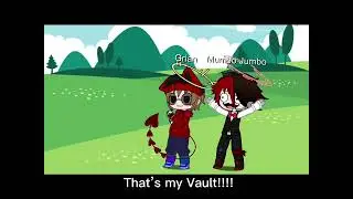 You’ve gone too far WHATIF?... Grian blows up the vault #grian #Gachaclub  #Hermitcraft #mumbojumbo