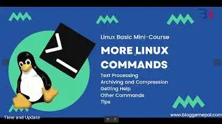 More Linux Commands | Linux Basics Course