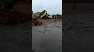 cara aktraksi truck jumping tertinggi #shorts