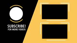 YouTube End Screen, End screen animation Free Video Free 