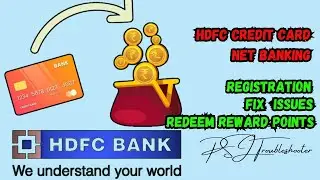 Apply HDFC Credit Card Net Banking | Redeem HDFC credit card reward points