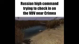 Russian High Command Checking on VDV Near Crimea