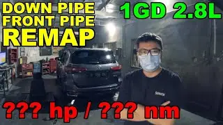 1GD down + front pipe + REMAP @teddyrev, di dyno dapet berapa? koko cuan tes jalan & review lengkap