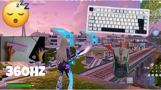 Aula F75 ASMR🤩 Unreal Ranked 💰 Satisfying Keyboard Fortnite 360 FPS Smooth 4K