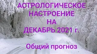 Астрологическое настроение на декабрь 2021 г. Общий прогноз.