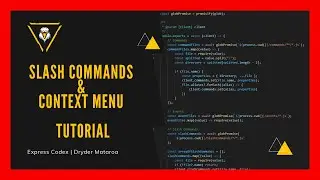 Discord Tutorials: Complete Discord Version 13.1.0 Slash & Context Handler With Repl.it | Discord