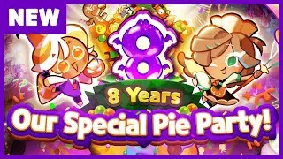 8th Anniversary Update Preview! Our Special Pie Party! 🎉🎃