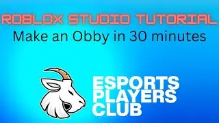 Roblox Studio Challenge - Make an Obby in 30 Minutes