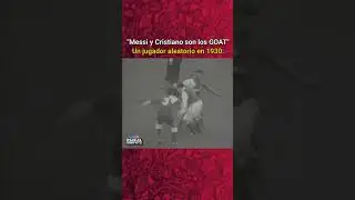 Un JUGADOR RANDOM en 1930 es el GOAT 🤣🤣 | #football #footballshorts #futbol #soccer