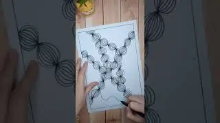 Doodle idea to try when you are bored! / Trending doodle art