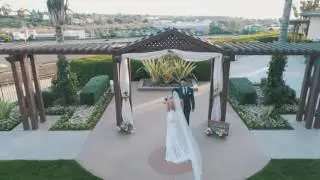 HELIX: Grand Pacific Palisades Carlsbad CA - Aerial Wedding Video