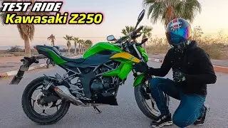 Test Ride : Kawazaki Z250 SL | أحسن موطور كبير تقدر تبدا بيه 🤩🚀