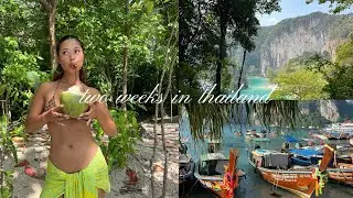 two weeks in thailand vlog!! island hopping, elephant sanctuary, found heaven on earth 🐠 