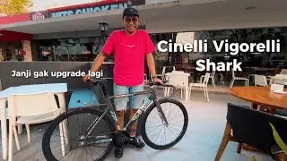 CINELLI VIGORELLI SHARK | FIXED GEAR BIKE REVIEW