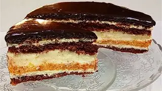 Bird's Milk cake made with an old recipe! Light, tender, and incredibly delicious