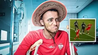 اصابتي وخروجي من المباراة الخيرية (فضحت العرب💔)