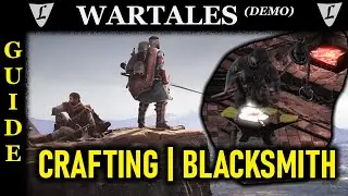 WARTALES - Guide || How to do Crafting - BLACKSMITH