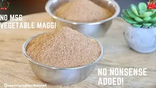 ✅Homemade Vegetable Seasoning POWDER !The BEST Homemade VEGETAble Spice Mix | D.I.Y Maggi Powder